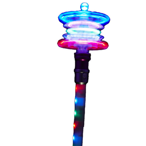 Smiffys Ljus Upp Snöflinga Trollstav One Size Flerfärgad Multicoloured One Size