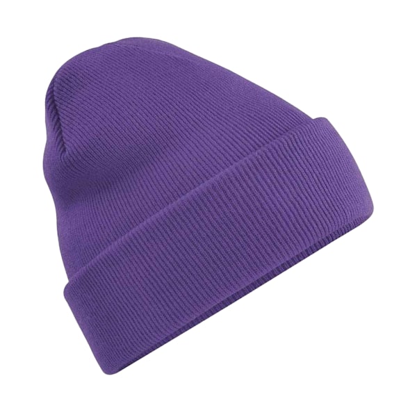 Beechfield Unisex Vuxen Original Cuffed Beanie One Size Lila Purple One Size