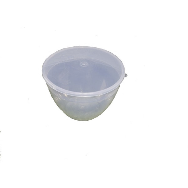 Just Pudding Basins Pudding Skål & Lock 850ml Vit White 850ml