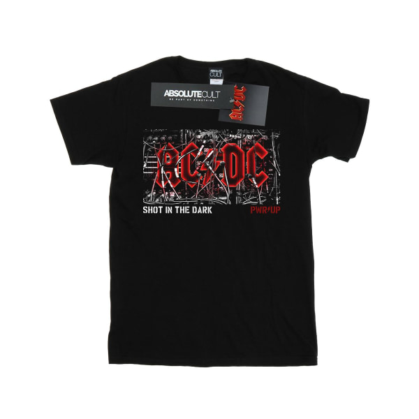 AC/DC Herr PWR UP Cable Logo T-shirt M Svart Black M