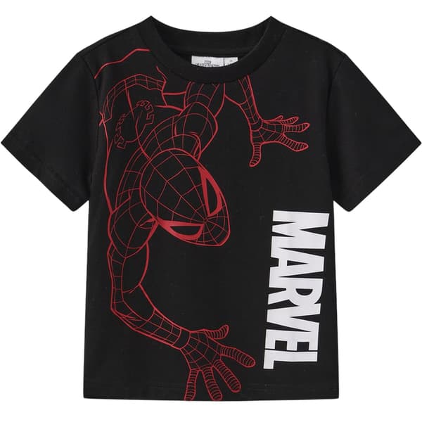 Marvel Spider-Man T-shirtset för barn 2-3 år Svart Black 2-3 Years