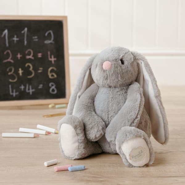 Ronald Den Klassiska Plysch Grå Kanin 30 cm One Size Grå Grey One Size