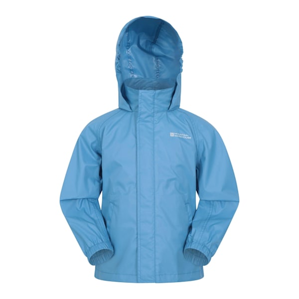 Mountain Warehouse Pakka II Vattentät Jacka för Barn 11 Blue 11-12 Years