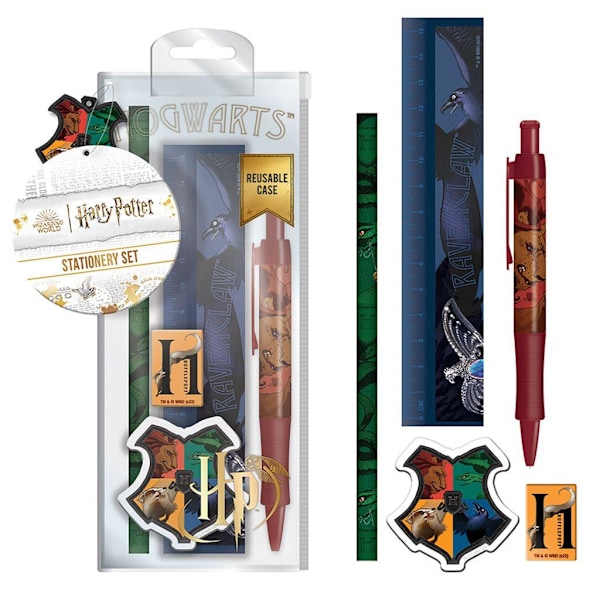 Harry Potter Intrikata Hus Skrivset (5-pack) One Si Multicoloured One Size