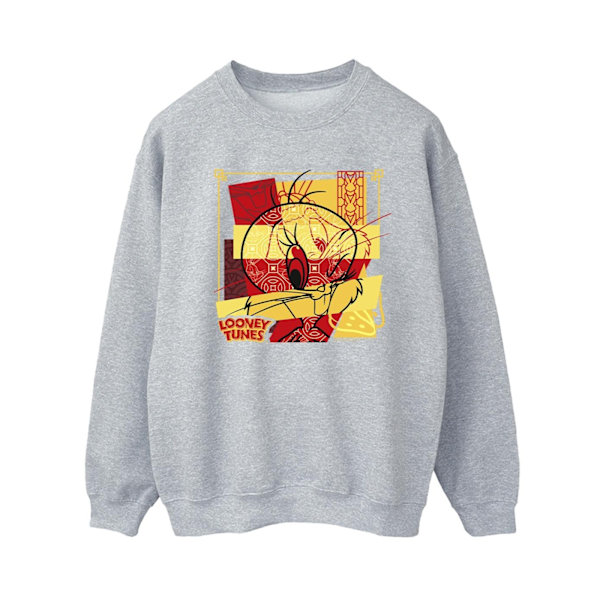 Looney Tunes Dam/Damer Tweeday Rabbit Nyår Sweatshirt M Sports Grey M