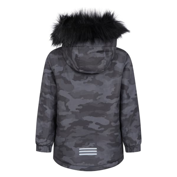 Mountain Warehouse Ranger Kamouflage Vattenavvisande Jacka för Barn Grey 2-3 Years