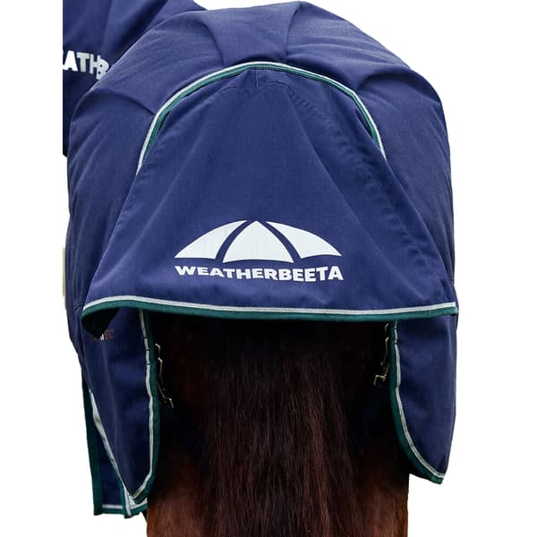 Weatherbeeta Comfitec Plus Dynamic Höghalsad 100g Hästtäcke Navy/Forest Green 6´