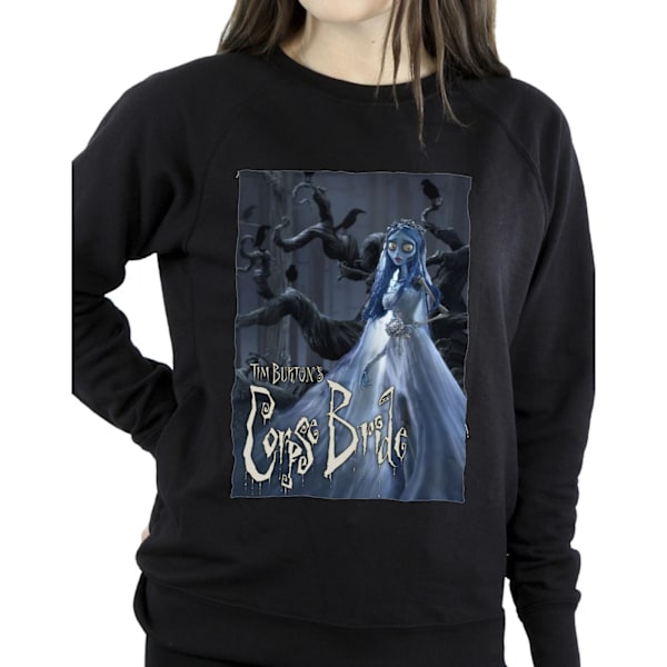 Brudgummens Lik - Kvinnors/Damers Bröllopsklänning Poster Sweatshirt S Svart Black S