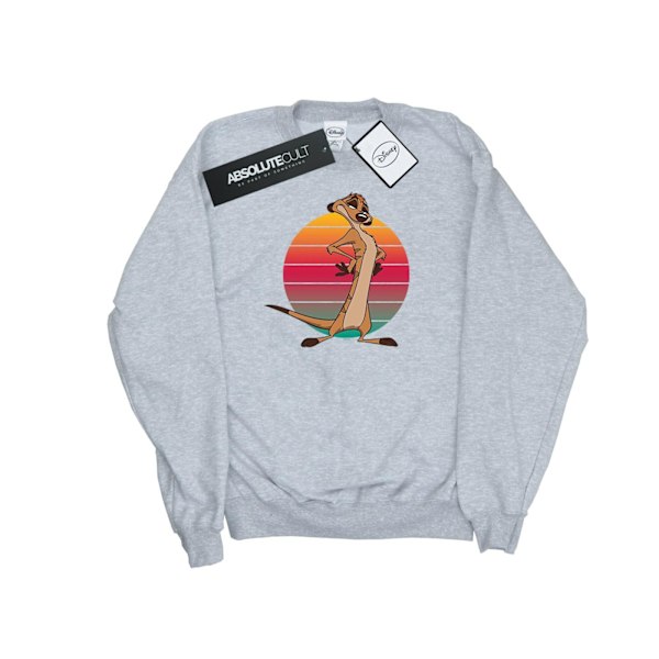 Disney Dam/Dam The Lion King Timon Sunset Sweatshirt L Sp Sports Grey L