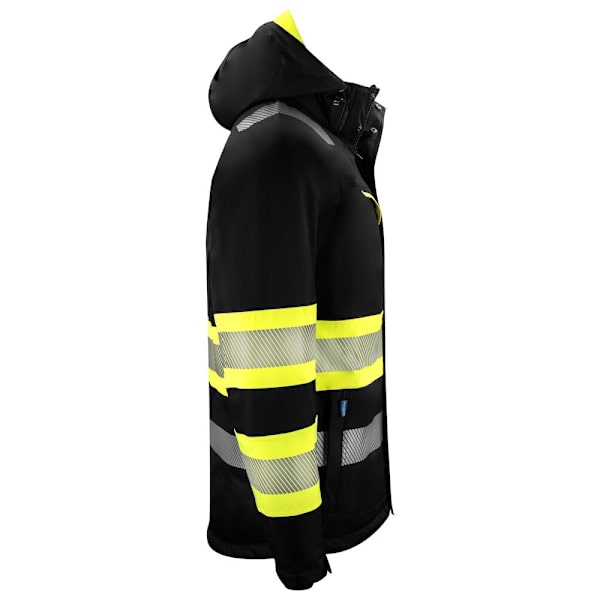 Projob Herr Huva Vattentät Hi-Vis Jacka XL Gul/Svart Yellow/Black XL