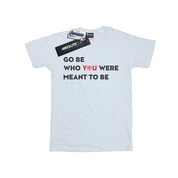 Marvel Mens Avengers Endgame Be Who You Were Meant To Be T-Shir White 4XL