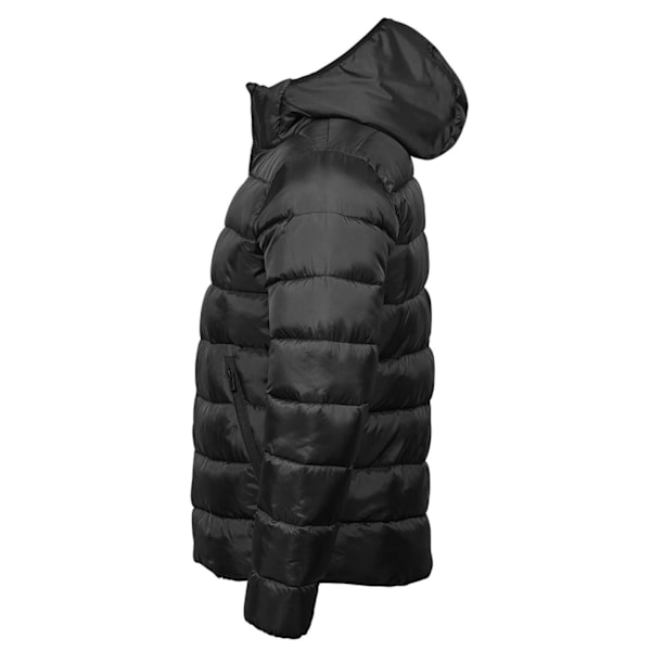 Tee Jays Unisex Adult Lite Hooded Padded Jacket XS Svart Black XS