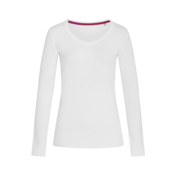 Stedman Womens/Ladies Claire Long Sleeved Tee XL Vit White XL