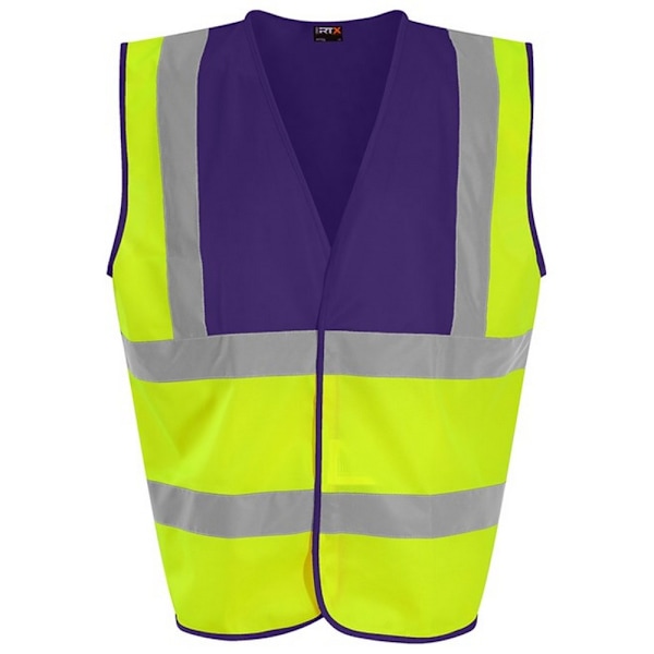 PRORTX Unisex Vuxen Väst L Gul/Lila Yellow/Purple L