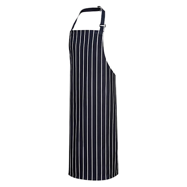 Portwest Unisex Vuxen Slaktarbädd Randig Förkläde En Storlek Marinblå/Vit Navy/White One Size