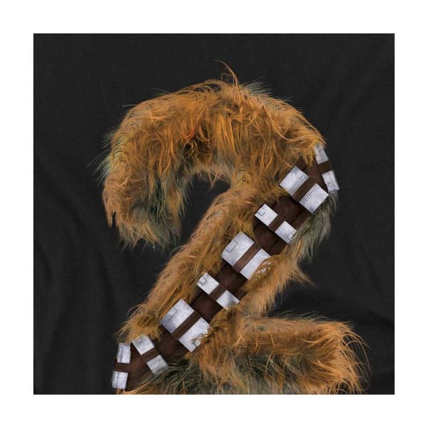 Star Wars Barn/Kids Chewbacca 2-årsdag Tröja 7-8 Black 7-8 Years