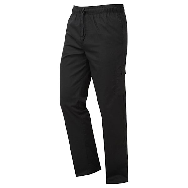 Premier Unisex Vuxna Kockar Essential Cargo Fickbyxor XL Black XL