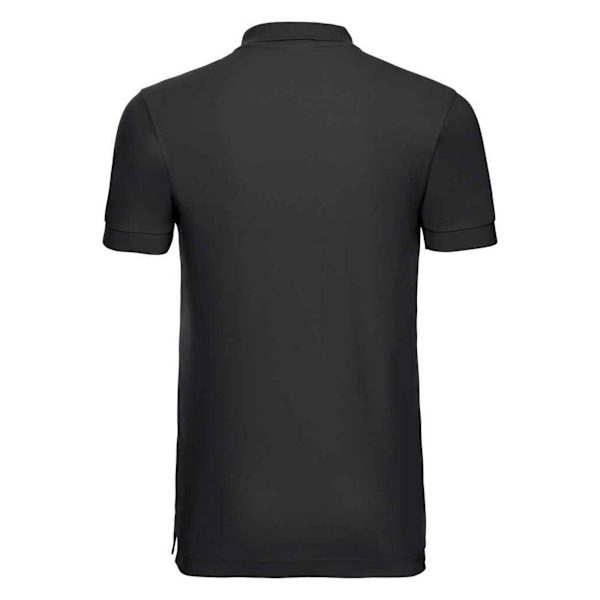 Russell Herr Pique Stretch Poloshirt 3XL Svart Black 3XL