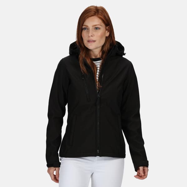 Regatta Dam Venturer 3-lagers membran softshelljacka Black 12 UK
