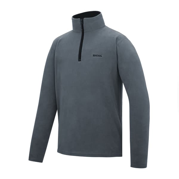 Regatta Great Outdoors Herr Thompson Half Zip Fleecetopp 4XL Da Dark Storm 4XL