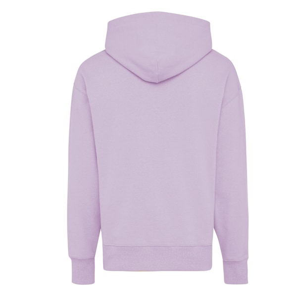 Iqoniq Unisex Vuxen Yoho Återvunnen Bomull Relaxed Fit Hoodie M L Lavender M