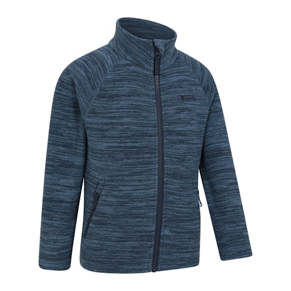 Mountain Warehouse Barnjacka i fleece för barn/ungdomar Snowdonia 9-10 Navy 9-10 Years