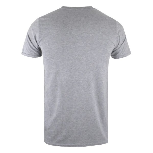 Jurassic Park Mens Distressed Logo bomull T-shirt XL Sports Gre Sports Grey XL