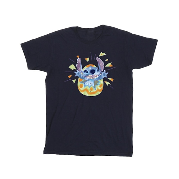 Disney Boys Lilo & Stitch Cracking Egg T-Shirt 5-6 år Marinblå B Navy Blue 5-6 Years