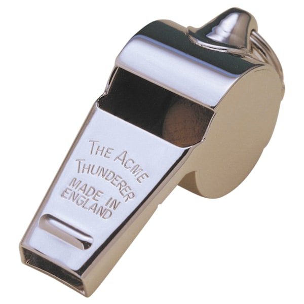 Acme Thunderer 60.5 Sports Whistle S Silver Silver S