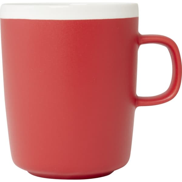 Lilio Keramik 310ml Mugg En Storlek Röd Red One Size