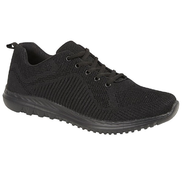 Dek Unisex Vuxna way Memory Foam Tränare 8 UK Svart Black 8 UK