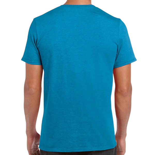 Gildan herr kortärmad mjuk t-shirt 3XL antik safir Antique Sapphire 3XL