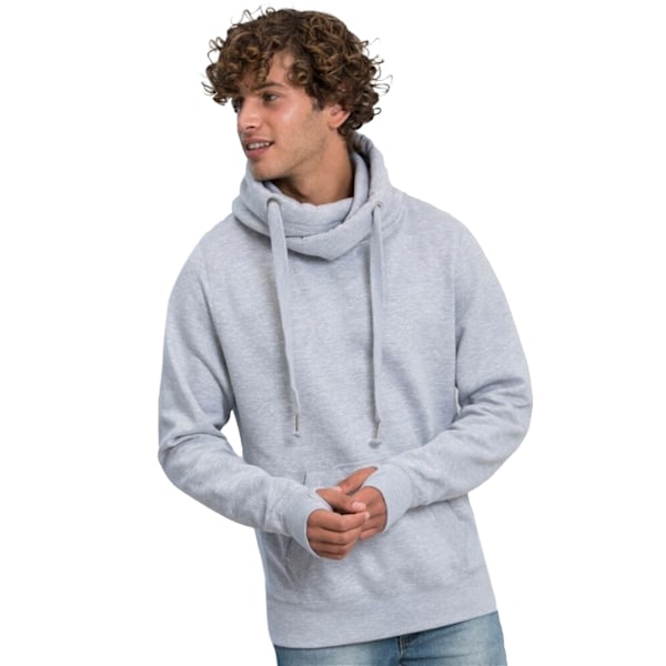 Awdis Unisex Vuxen Cross Neck Hoodie XS Heather Grey Heather Grey XS