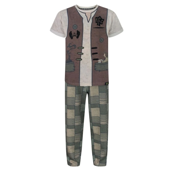 The BFG Boys I Is Giant Pyjamas Set 9-10 År Brun/Grå Brown/Grey 9-10 Years