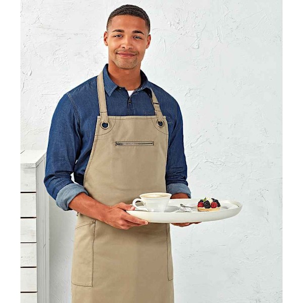 Premier Barley Återvunnen Full Apron One Size Khaki/Brun Khaki/Brown One Size