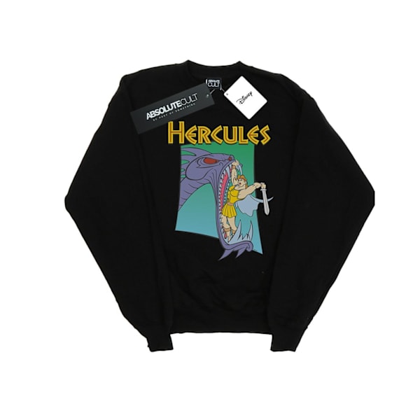 Disney Boys Hercules Hydra Fight Sweatshirt 9-11 år Svart Black 9-11 Years