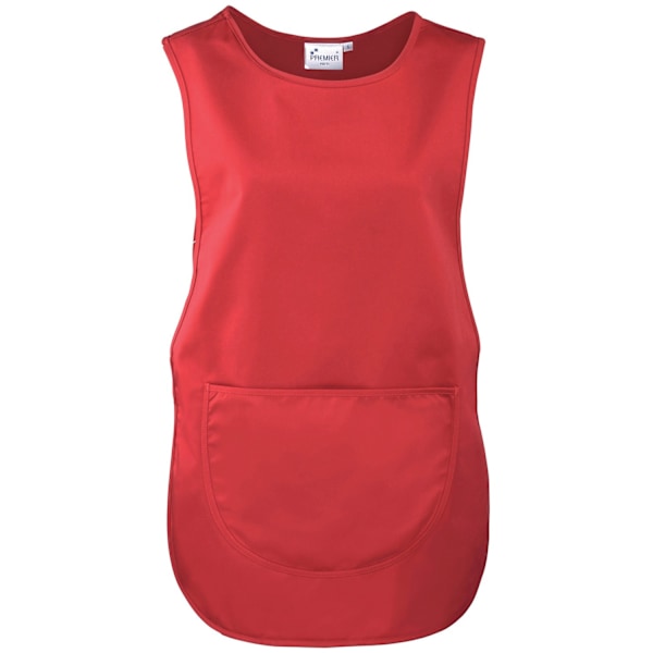 Premier Plain Pocket Tabard 3XL Röd Red 3XL