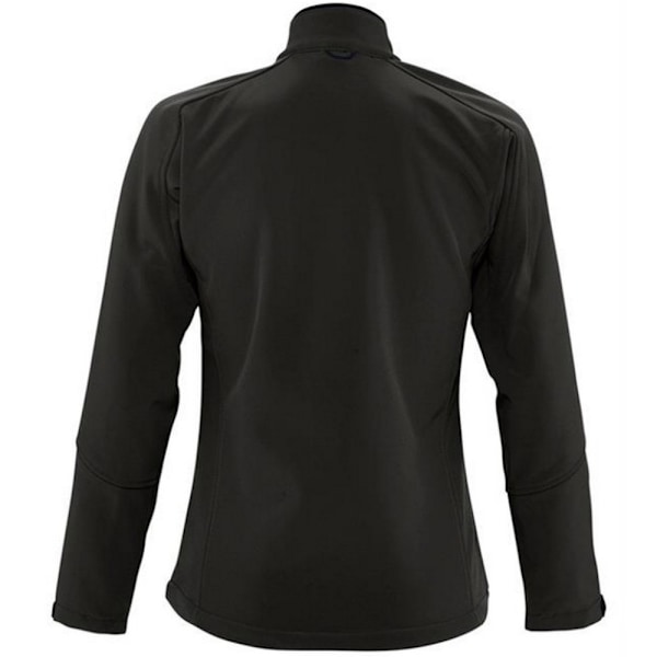 SOLS Dam/Kvinnor Roxy Soft Shell Jacka (Andningsbar, Vindtät Och Vattenavvisande) Black L