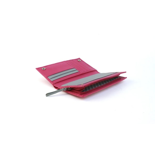 Eastern Counties Leather Dam/Dam Rosemary Kontrast Läder Fuchsia/Grey One Size