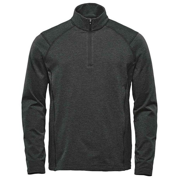 Stormtech Mens Treeline Heather Fleece Top M Black Heather Black Heather M