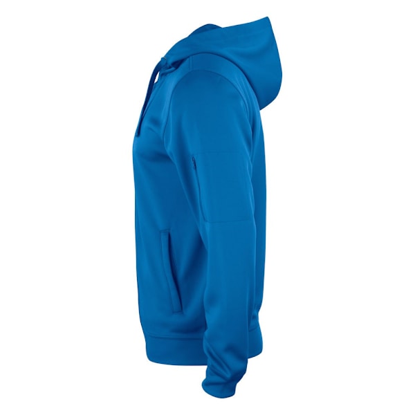 Clique Herr Basic Active Full Zip Hoodie L Royal Blue Royal Blue L