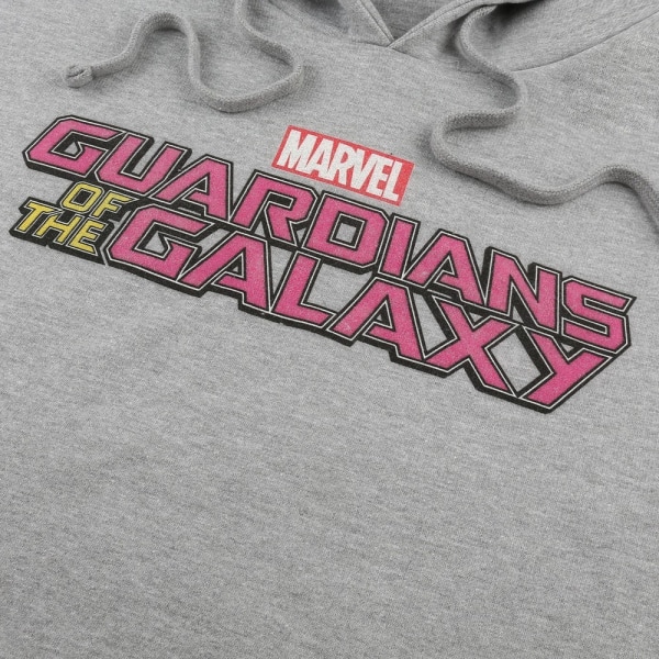 Guardians Of The Galaxy Luvtröja med logotyp för män M Sports Grå/Rosa Sports Grey/Pink M