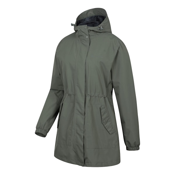 Mountain Warehouse Regnjacka för Dam/Kvinnor Vattentät Storlek 10 Green 10 UK