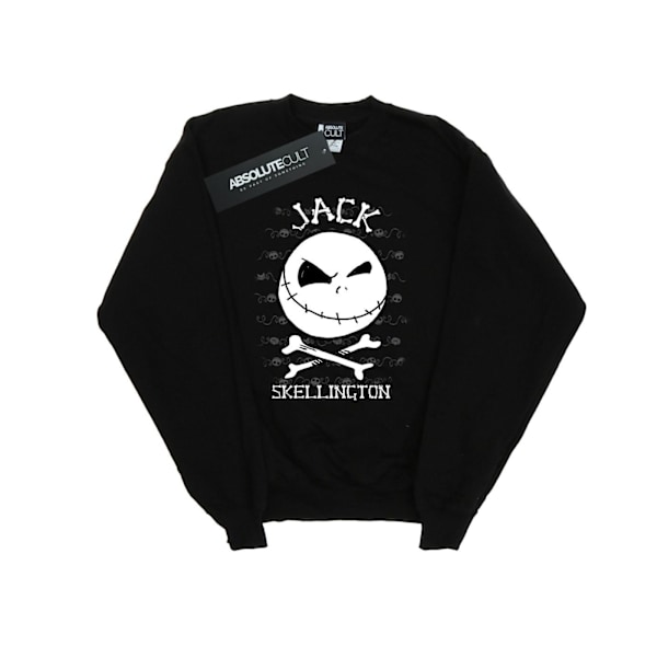 Disney Herr Nightmare Before Christmas Jack Face Sweatshirt L B Black L