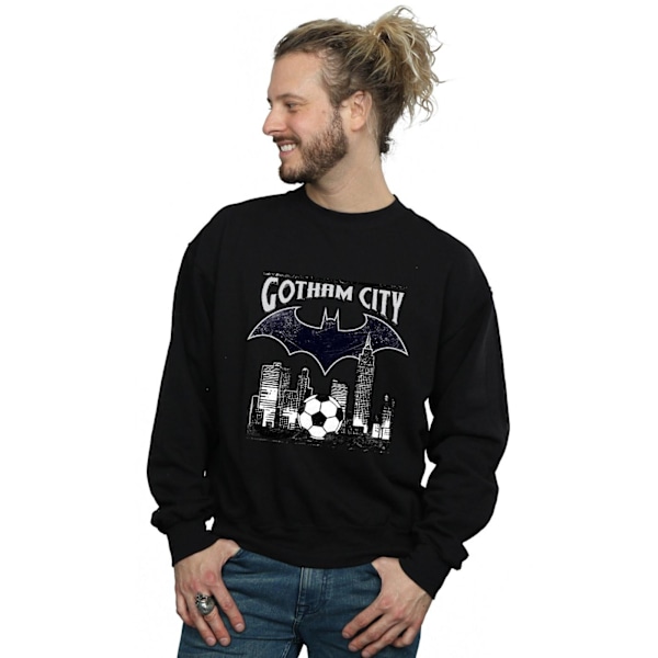 DC Comics Herr Batman Football Gotham City Sweatshirt S Svart Black S