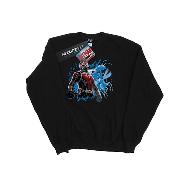 Marvel Boys Ant-Man Stående Sweatshirt 7-8 År Svart Black 7-8 Years