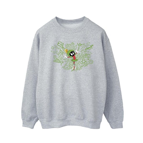 Looney Tunes ACME Doodles Marvin Martian Sweatshirt 5XL Sp Sports Grey 5XL