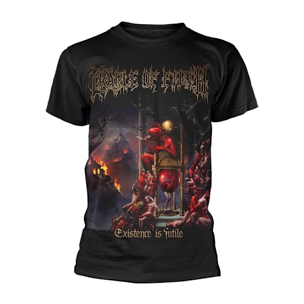 Cradle Of Filth Unisex Adult Existence T-Shirt M Svart Black M