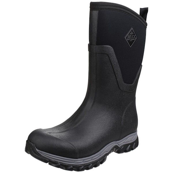 Muck Boots Unisex Arctic Sport Mid Pull On Stövlar 9 UK Svart/Svart Black/Black 9 UK