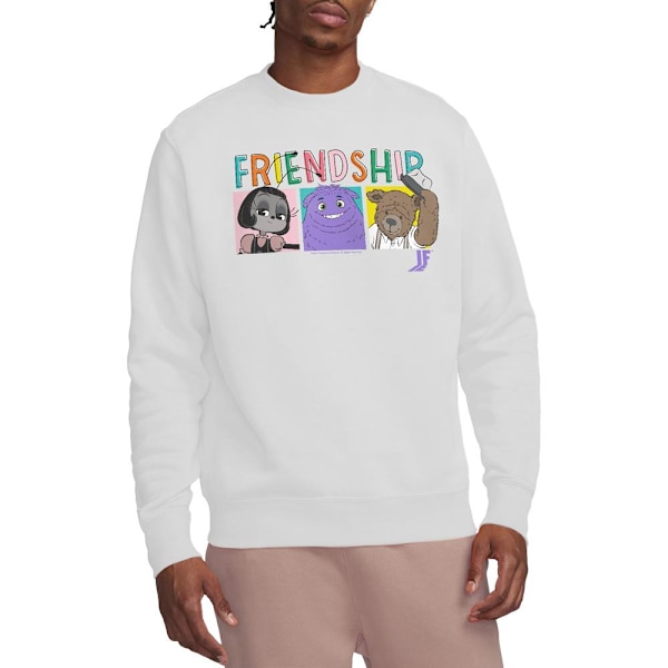 IF Unisex Vuxen Imagine This Squares Sweatshirt S Vit White S